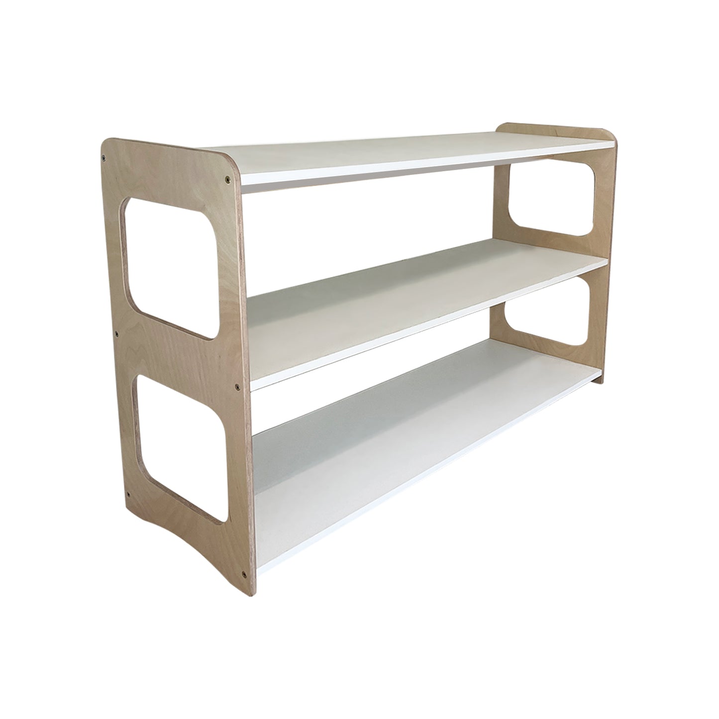 Three-Tier Montessori Shelf | Kids Furniture | Kids Shelving