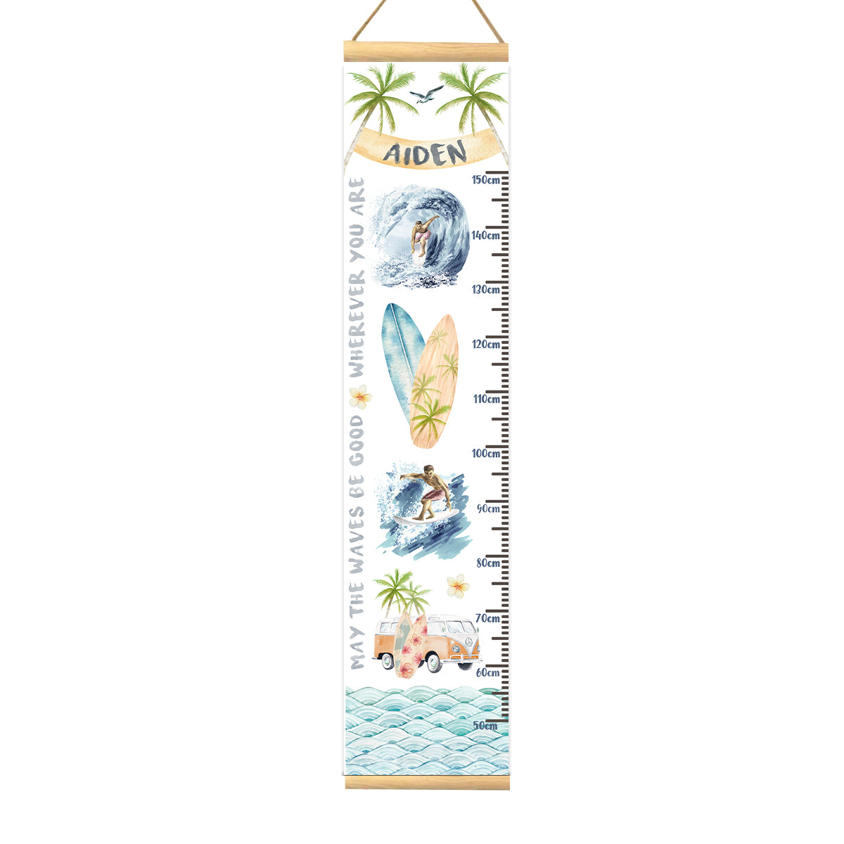 Height Chart – Surf – Boy | Growth Chart
