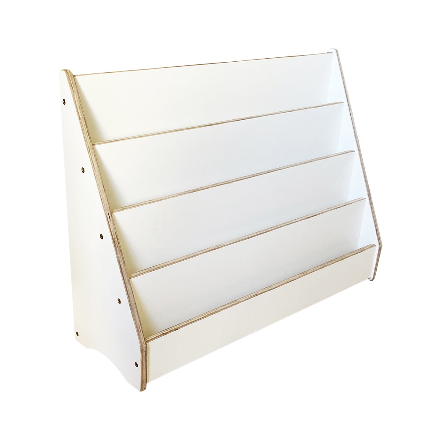 White Montessori Floor Bookshelf | Kids Bookshelf