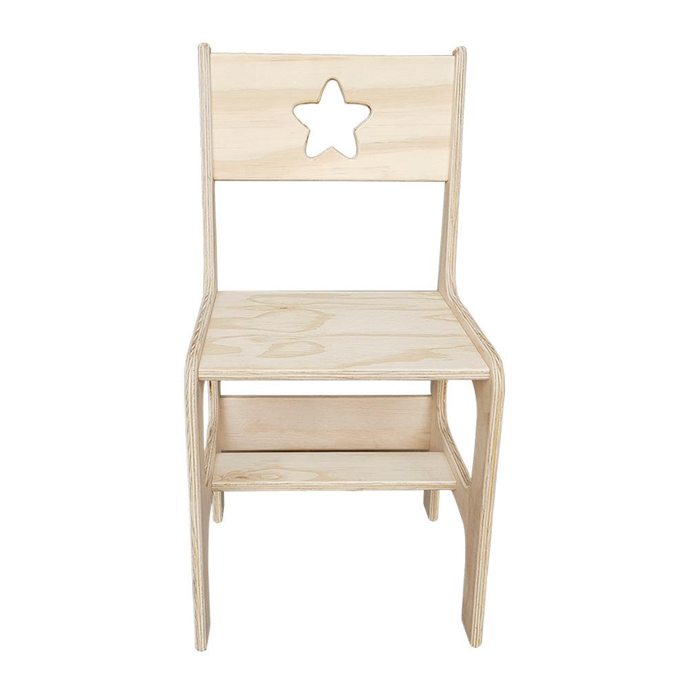 Kids Desk and Chair – Natural 5-10 Years+