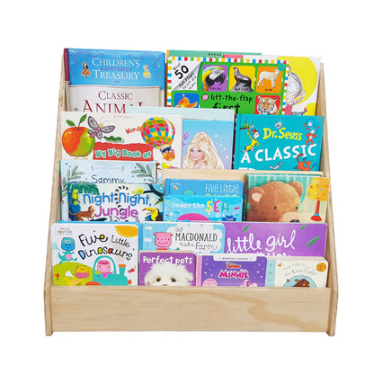 Kids Floor Bookshelf – WOOD | Montessori | Kids Bookshelf