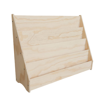 Kids Floor Bookshelf – WOOD | Montessori | Kids Bookshelf