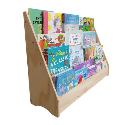 Kids Floor Bookshelf – WOOD | Montessori | Kids Bookshelf