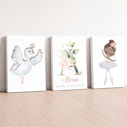 Born to Dance - Set of 3 - Printed Wall Art