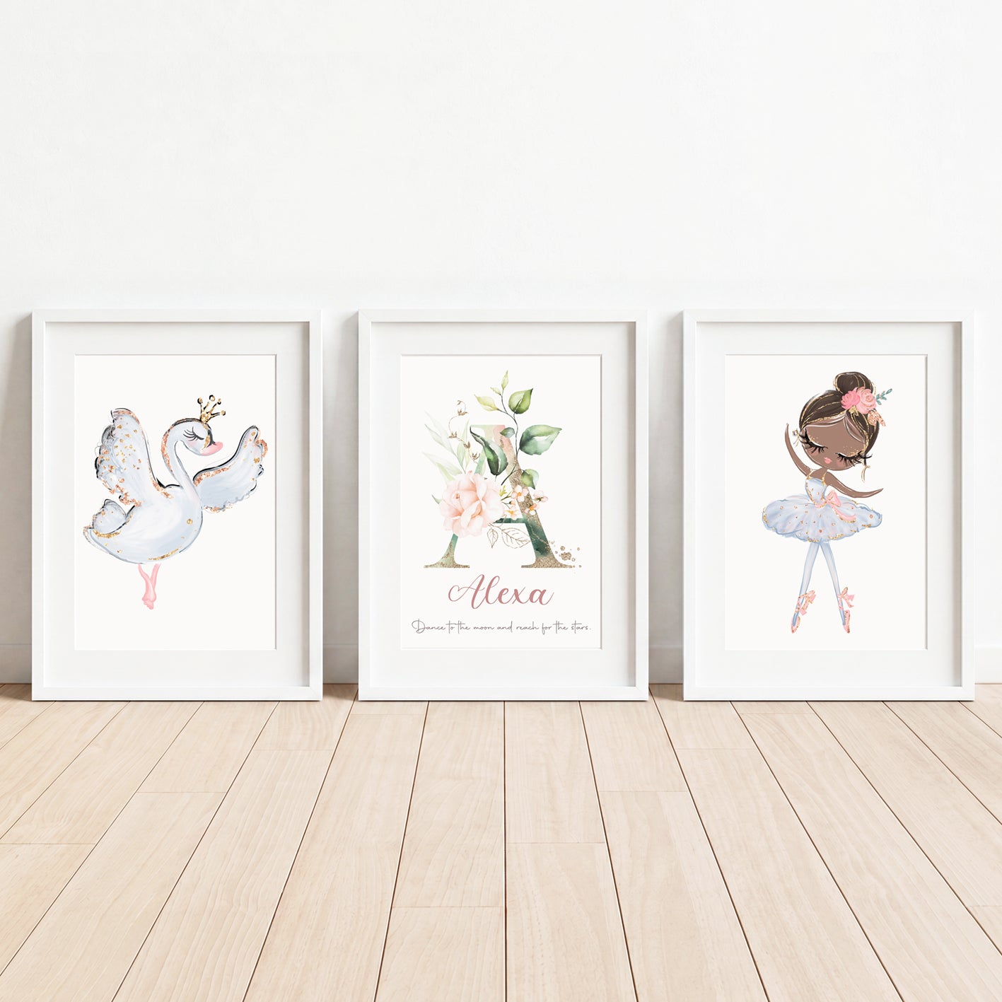Born to Dance - Set of 3 - Printed Wall Art