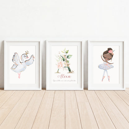 Born to Dance - Set of 3 - Printed Wall Art