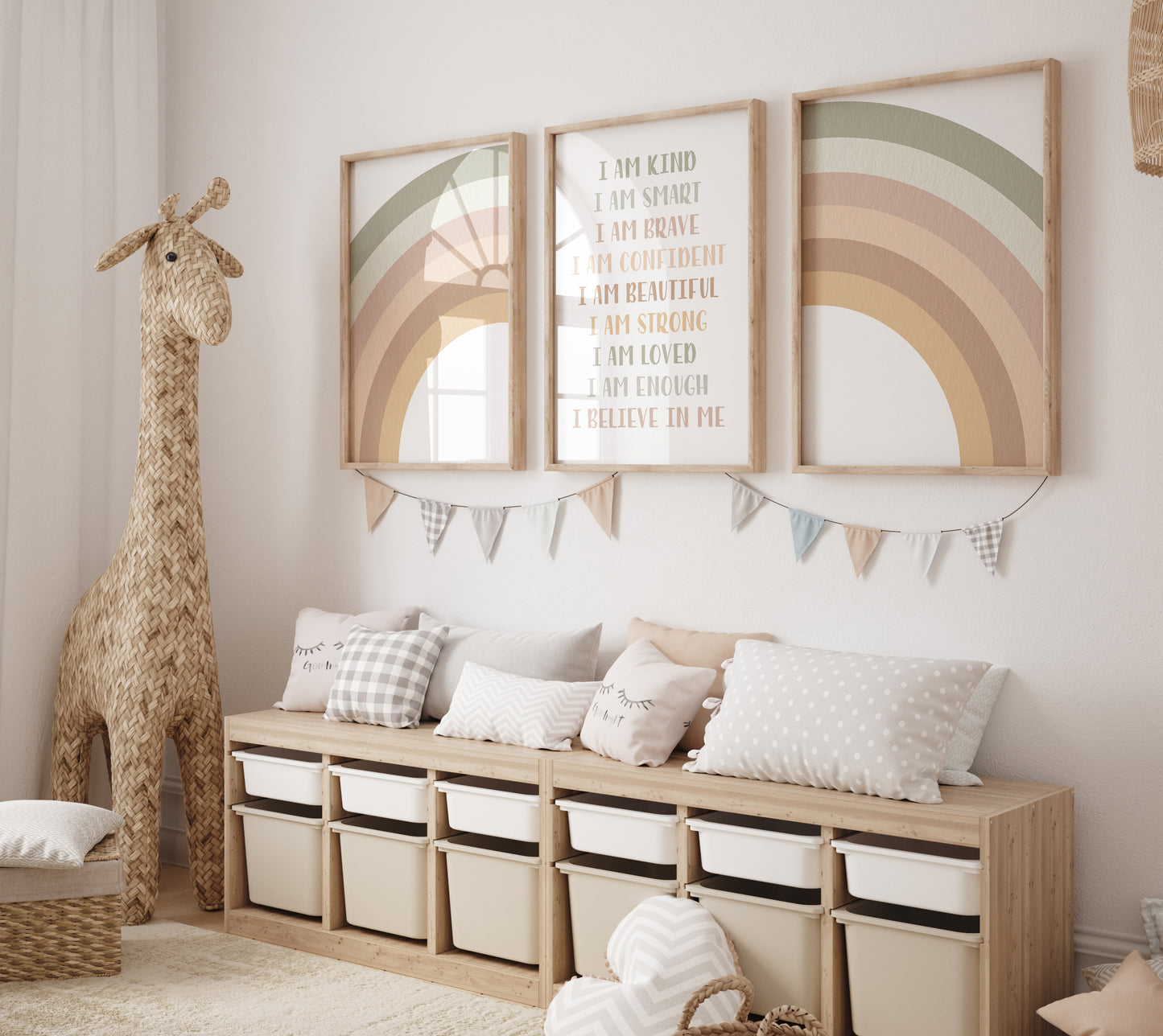 Calm Affirmations - Printable Wall Art - Instant Download
