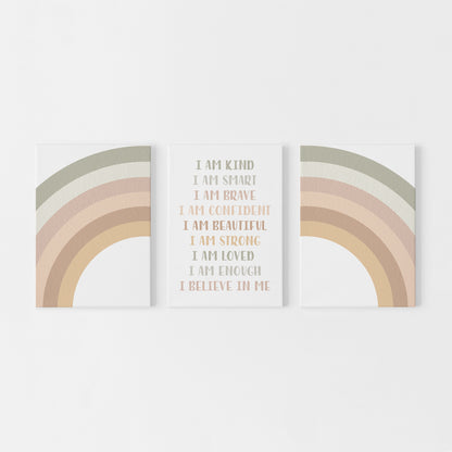 Calm Affirmations - Printable Wall Art - Instant Download
