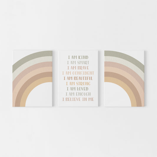 Calm Affirmations - Printable Wall Art - Instant Download