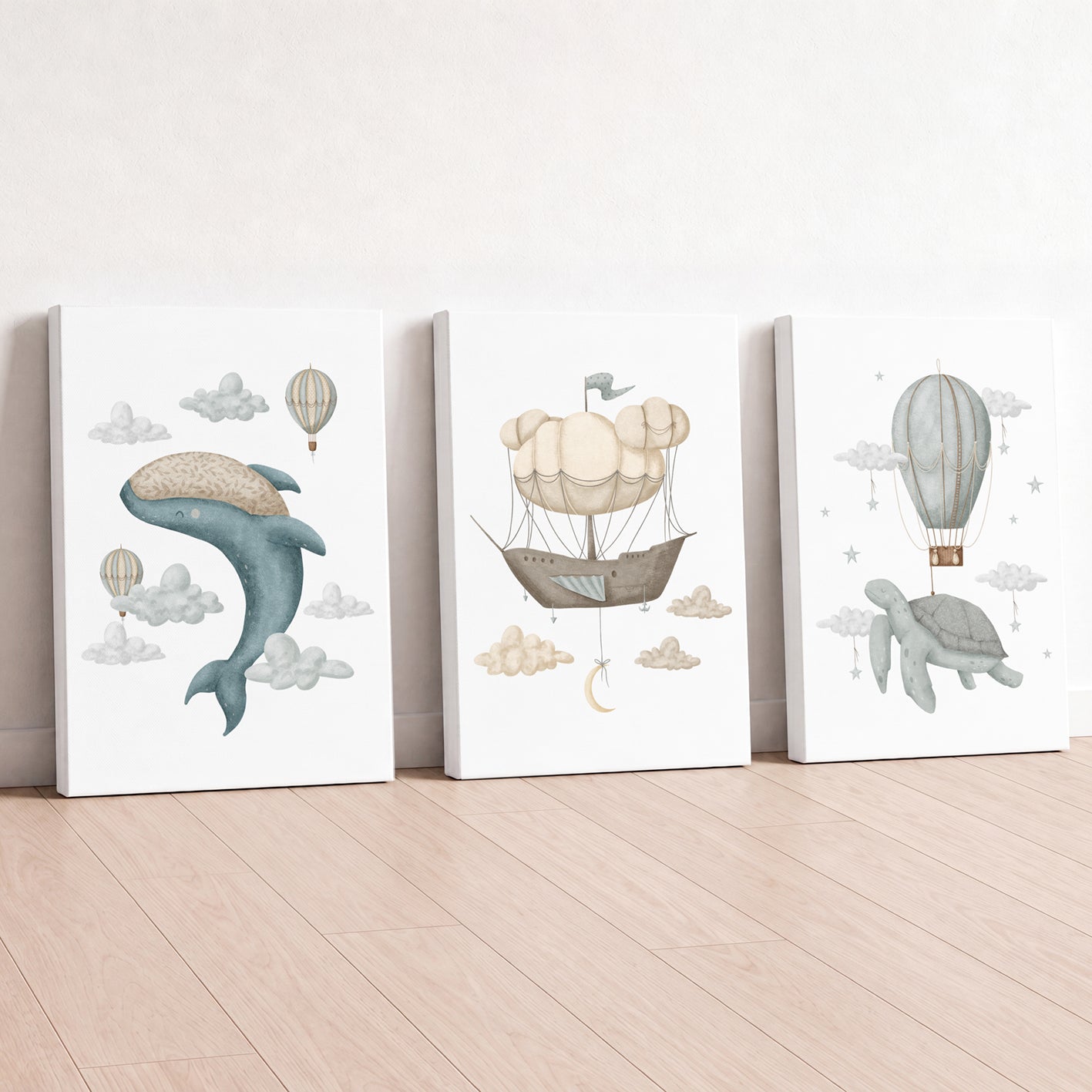 Dreams - Set of 3 - Printed Wall Art