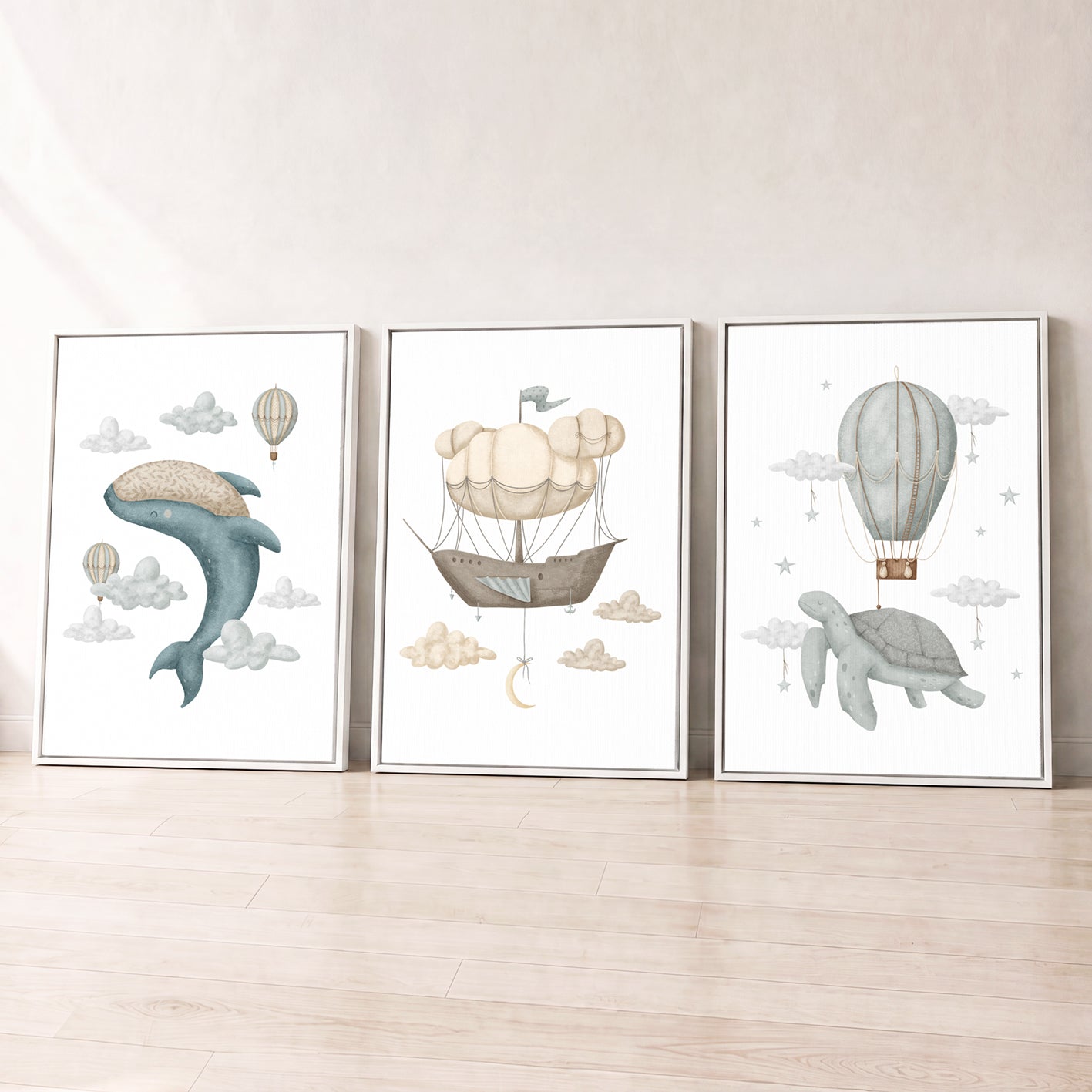 Dreams - Set of 3 - Printed Wall Art