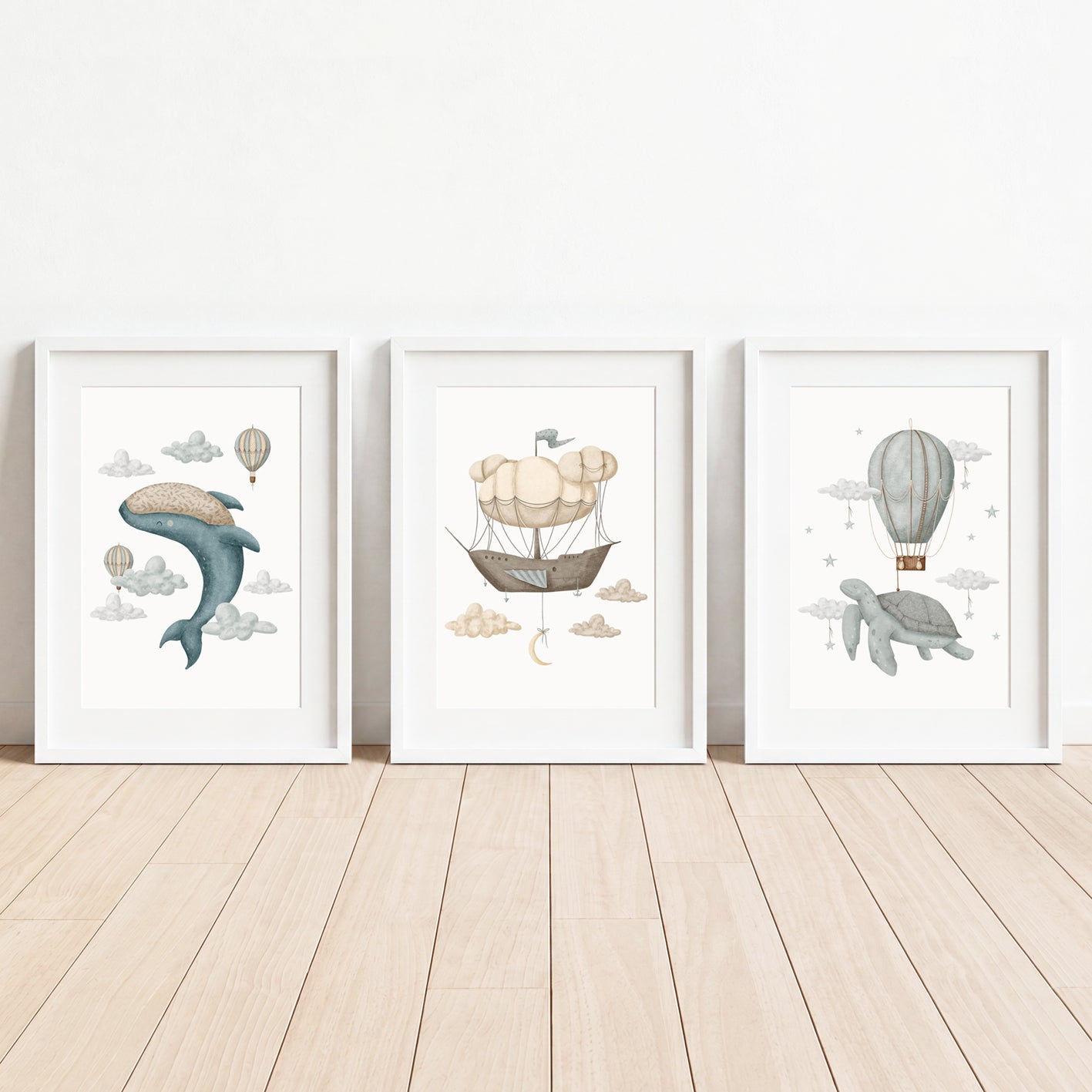Dreams - Set of 3 - Printed Wall Art