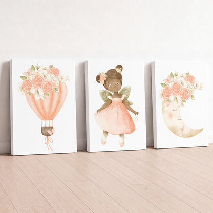 Fairy Dreams - Set of 3 - Printed Wall Art
