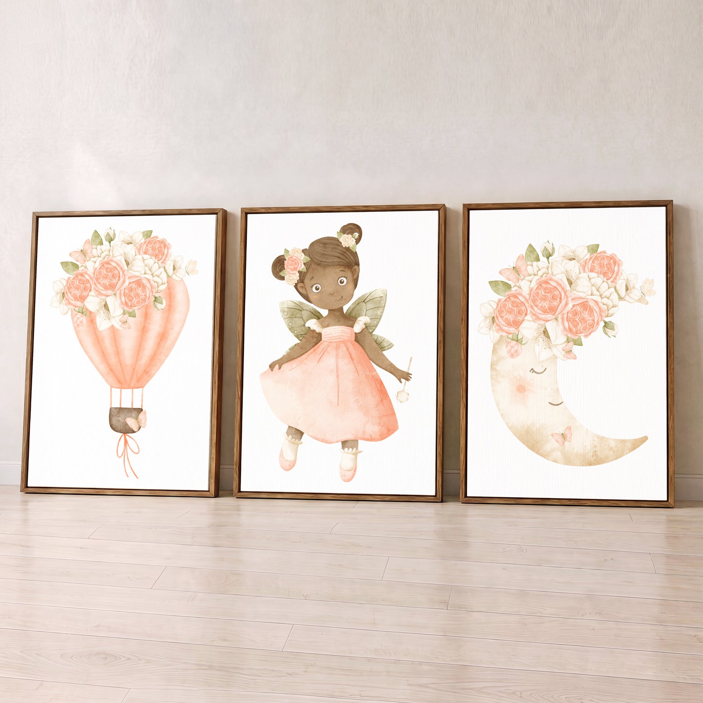 Fairy Dreams - Set of 3 - Printed Wall Art