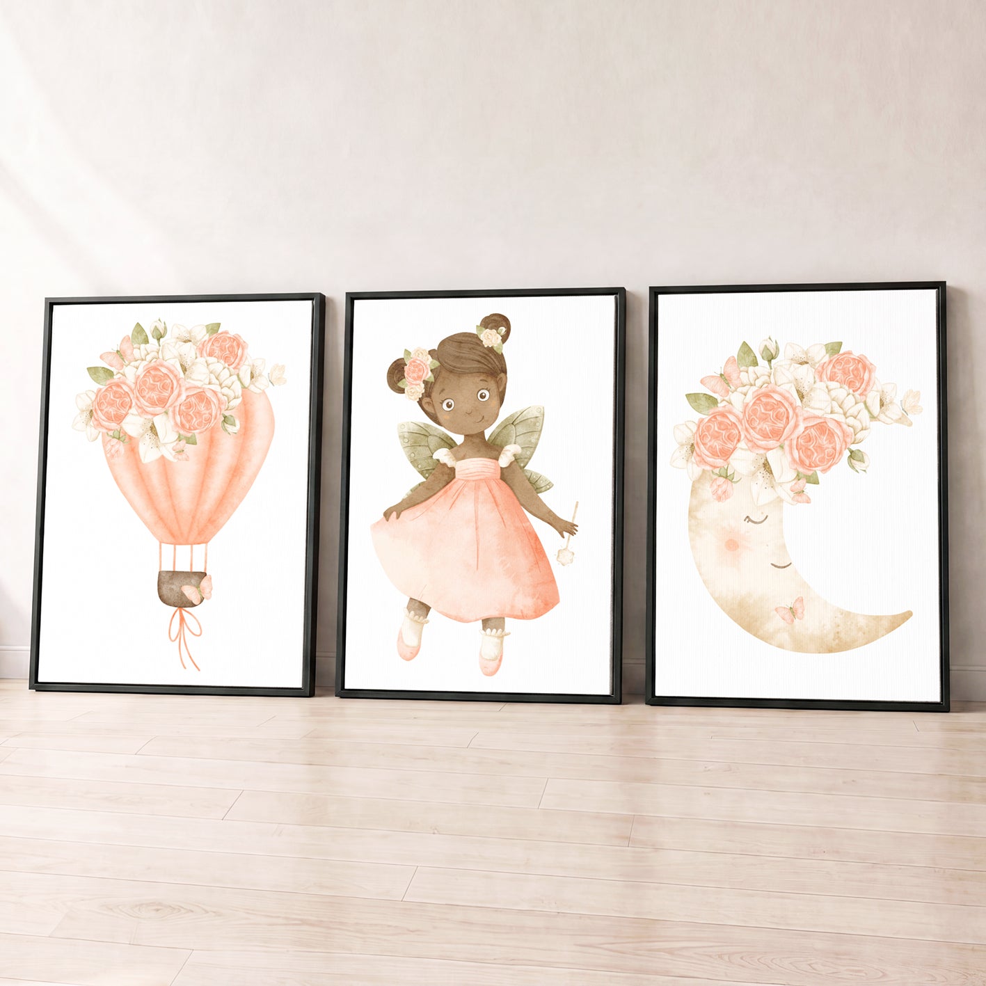 Fairy Dreams - Set of 3 - Printed Wall Art