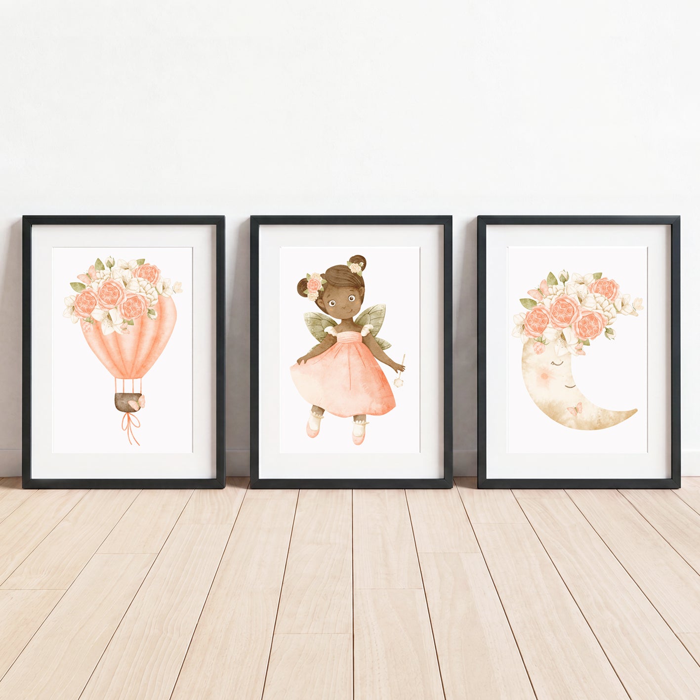 Fairy Dreams - Set of 3 - Printed Wall Art