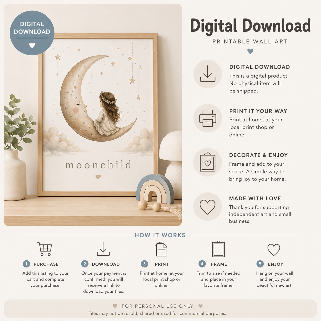 African Animals - Printable Wall Art - Instant Download