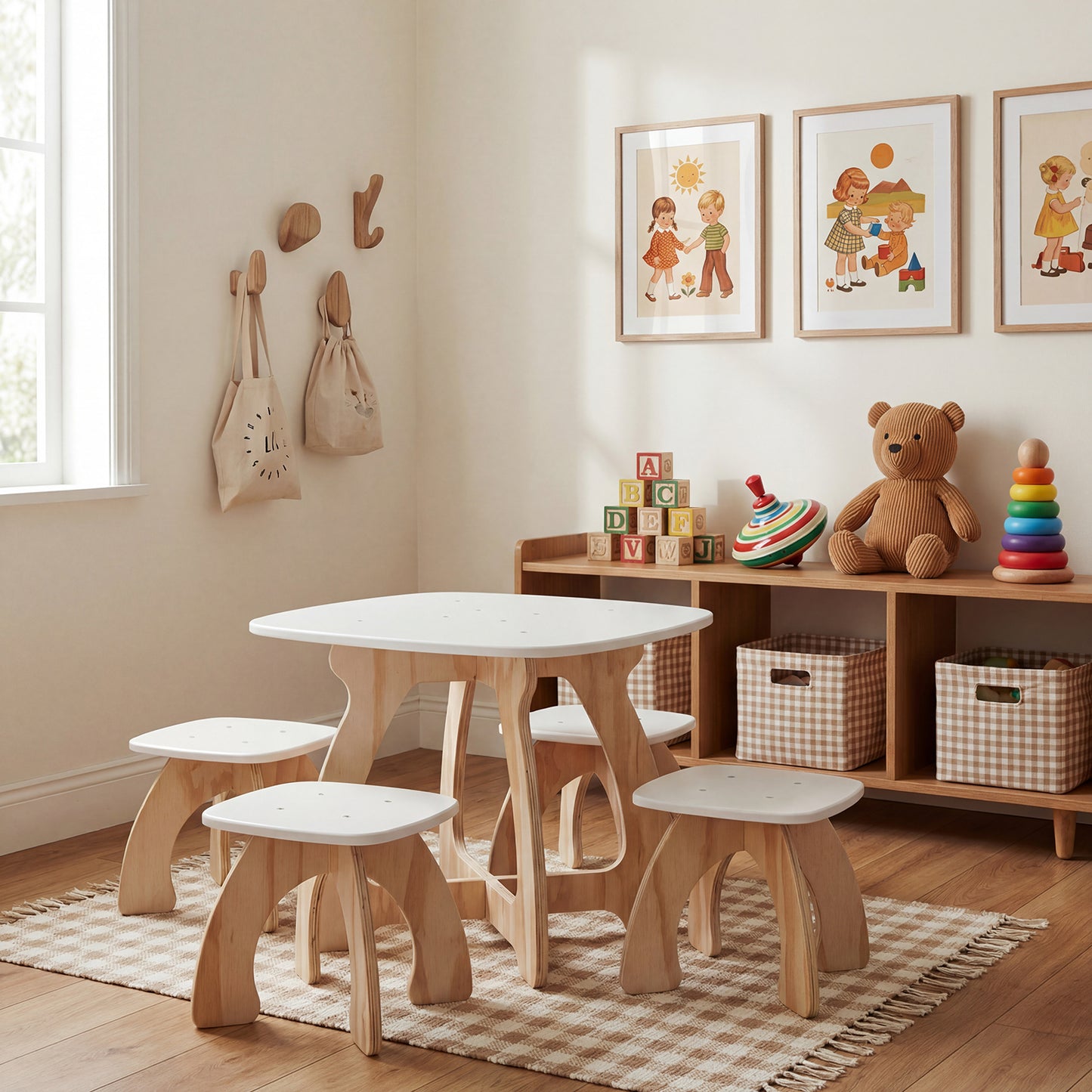 Kids Table and Chairs Set | Children’s Playroom Furniture