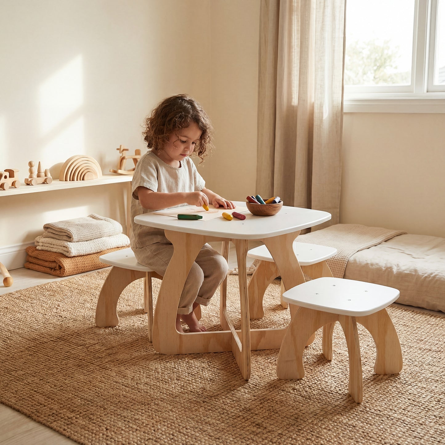 Kids Table and Chairs Set | Children’s Playroom Furniture
