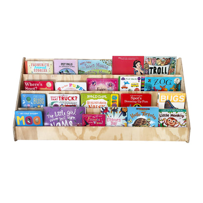 Kids Floor Bookshelf – WOOD | Montessori | Kids Bookshelf
