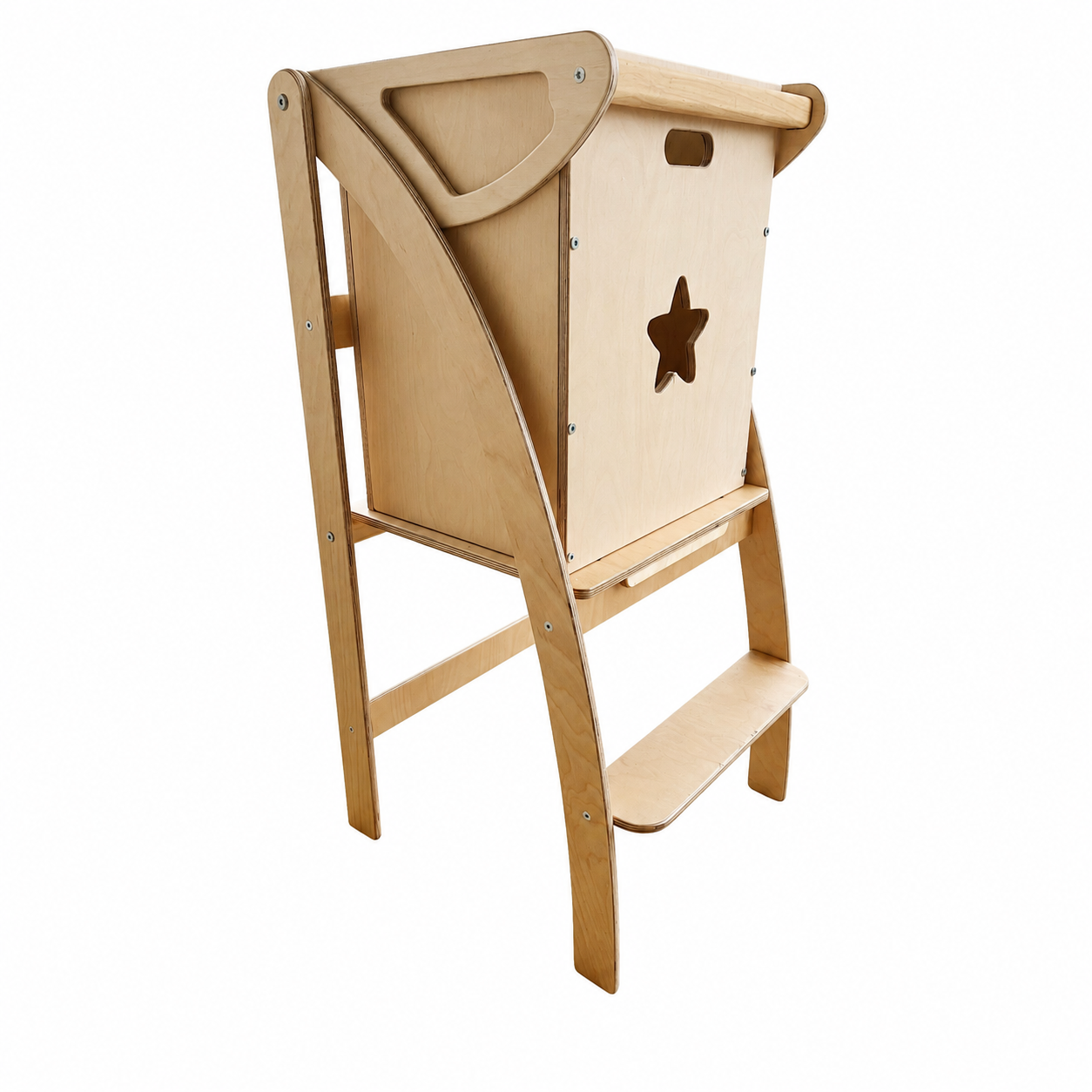 Learning Tower – Foldable Montessori Kitchen Helper for Toddlers