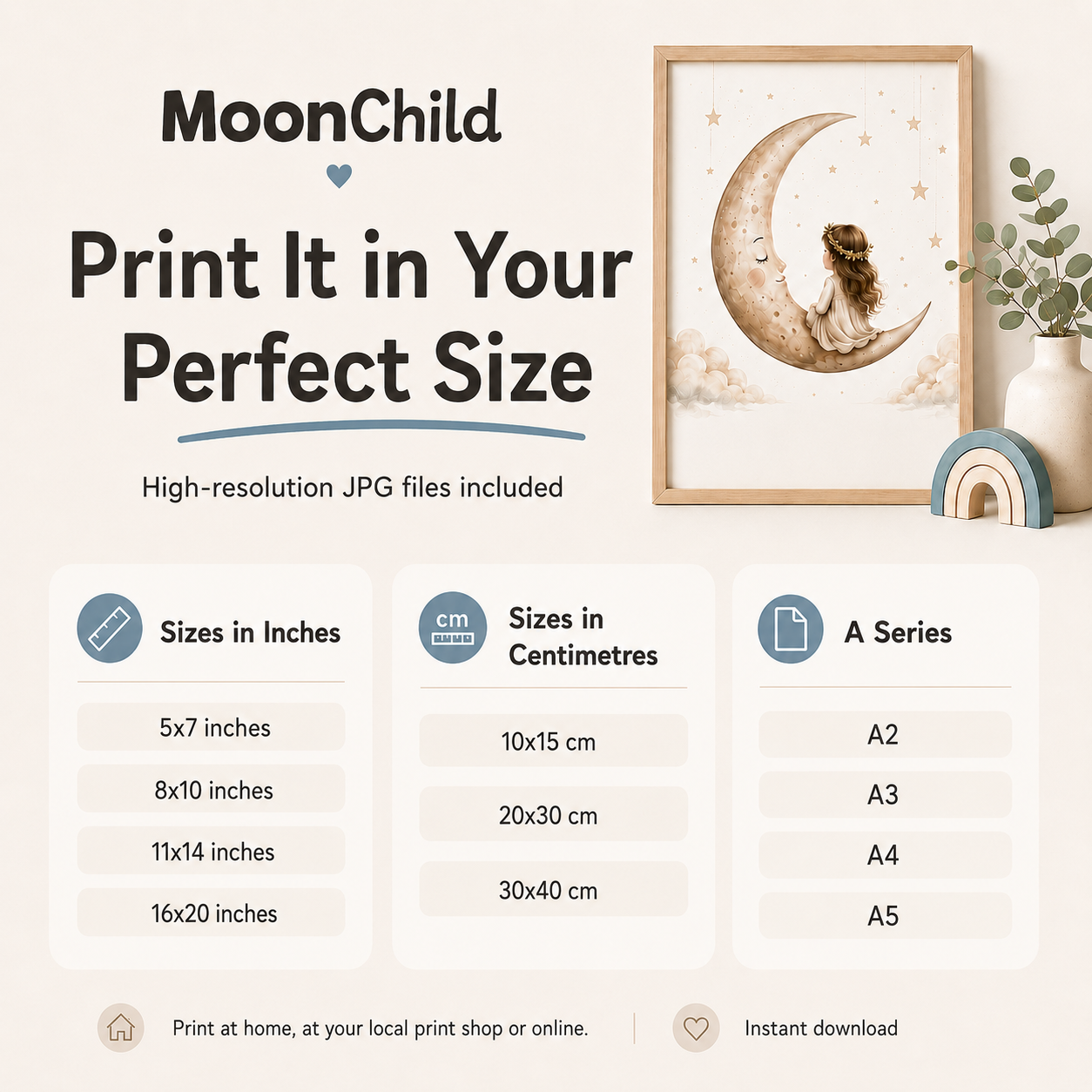 African Animals - Printable Wall Art - Instant Download