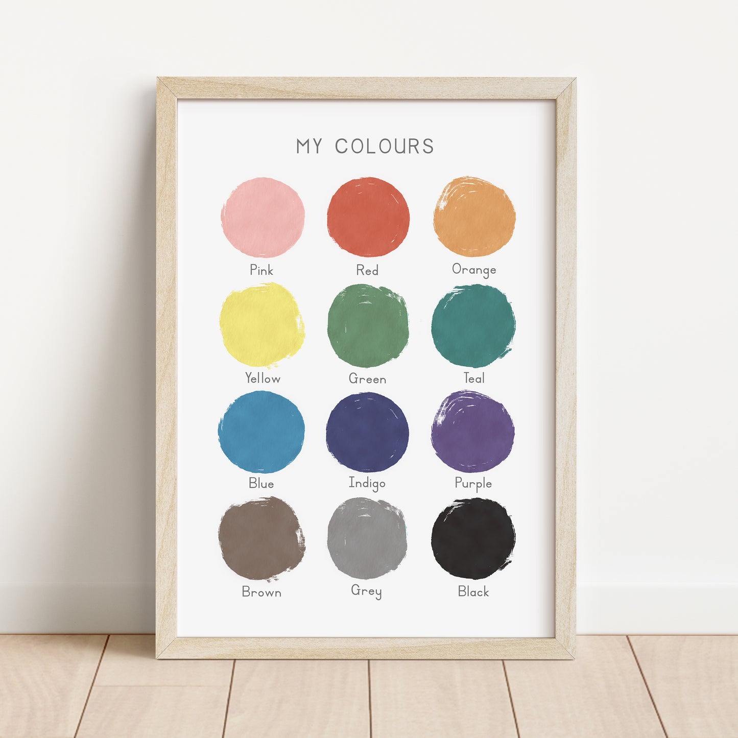 Colours - Printable Wall Art - Instant Download