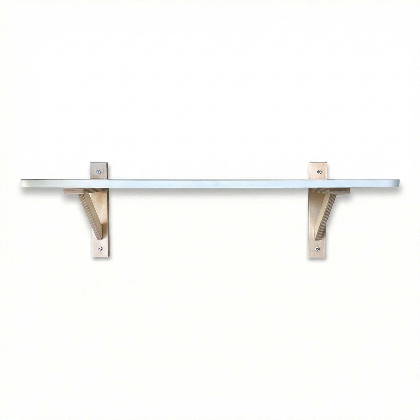 Nova Kids Wall Bookshelf – White Front-Facing Book Display