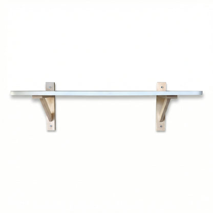 Nova Kids Wall Bookshelf – White Front-Facing Book Display