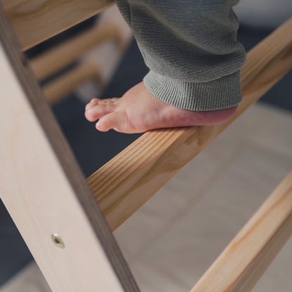 Pikler Triangle | Montessori Climbing Frame with Optional Slide
