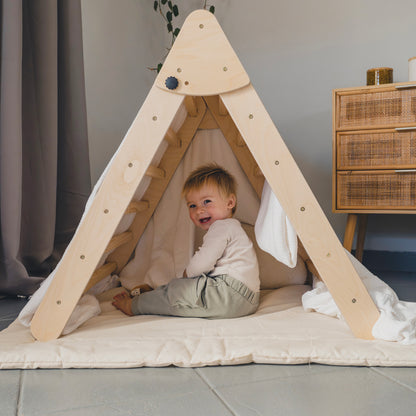Pikler Triangle | Montessori Climbing Frame with Optional Slide
