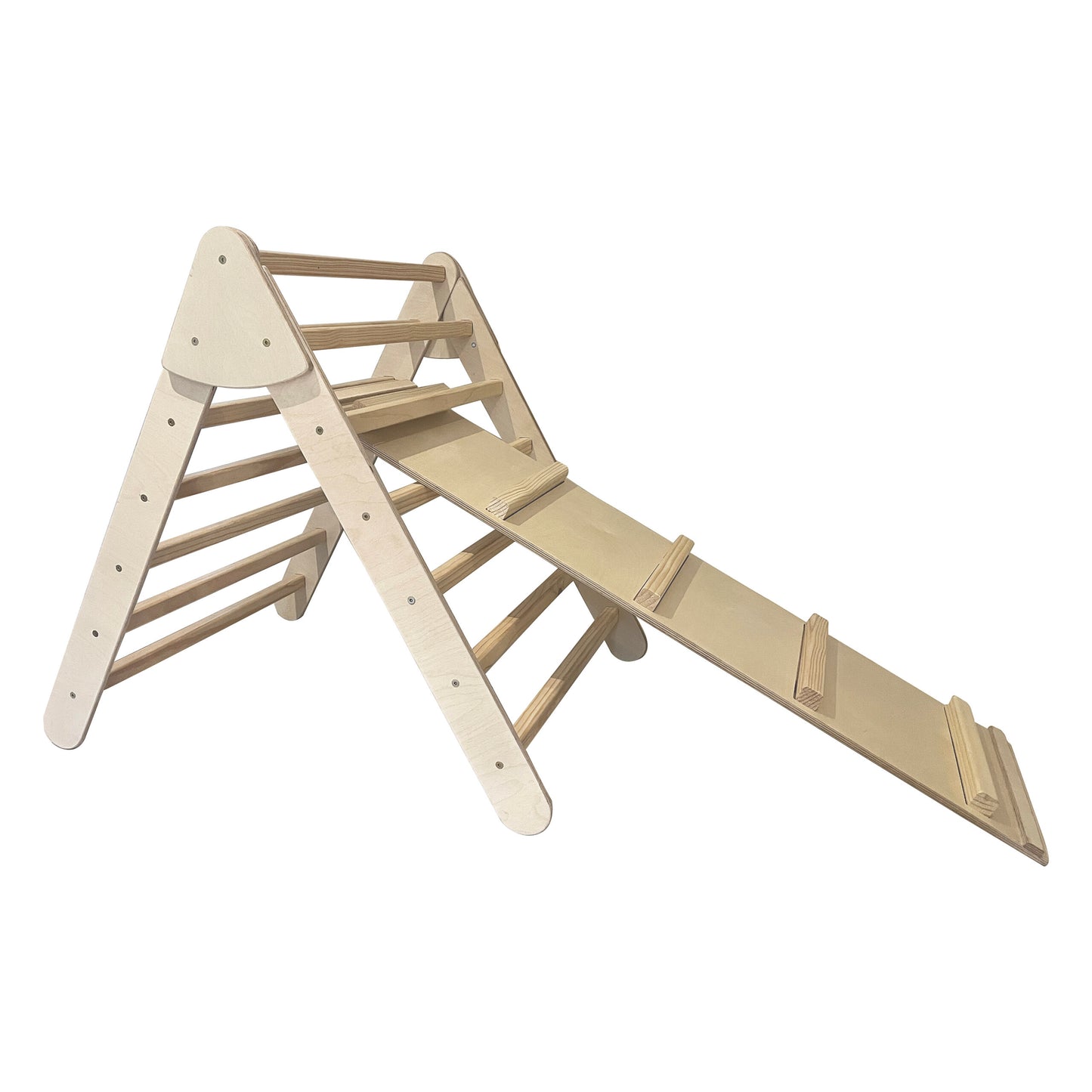 Pikler Triangle | Montessori Climbing Frame with Optional Slide