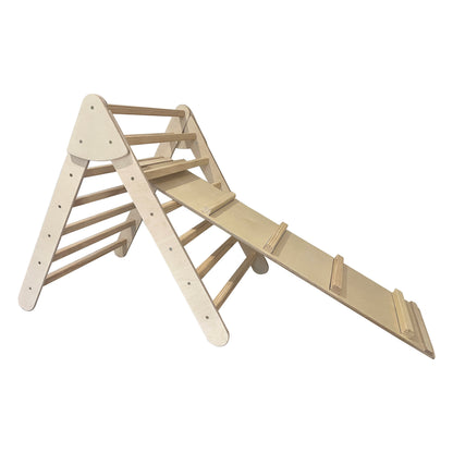 Pikler Triangle | Montessori Climbing Frame with Optional Slide