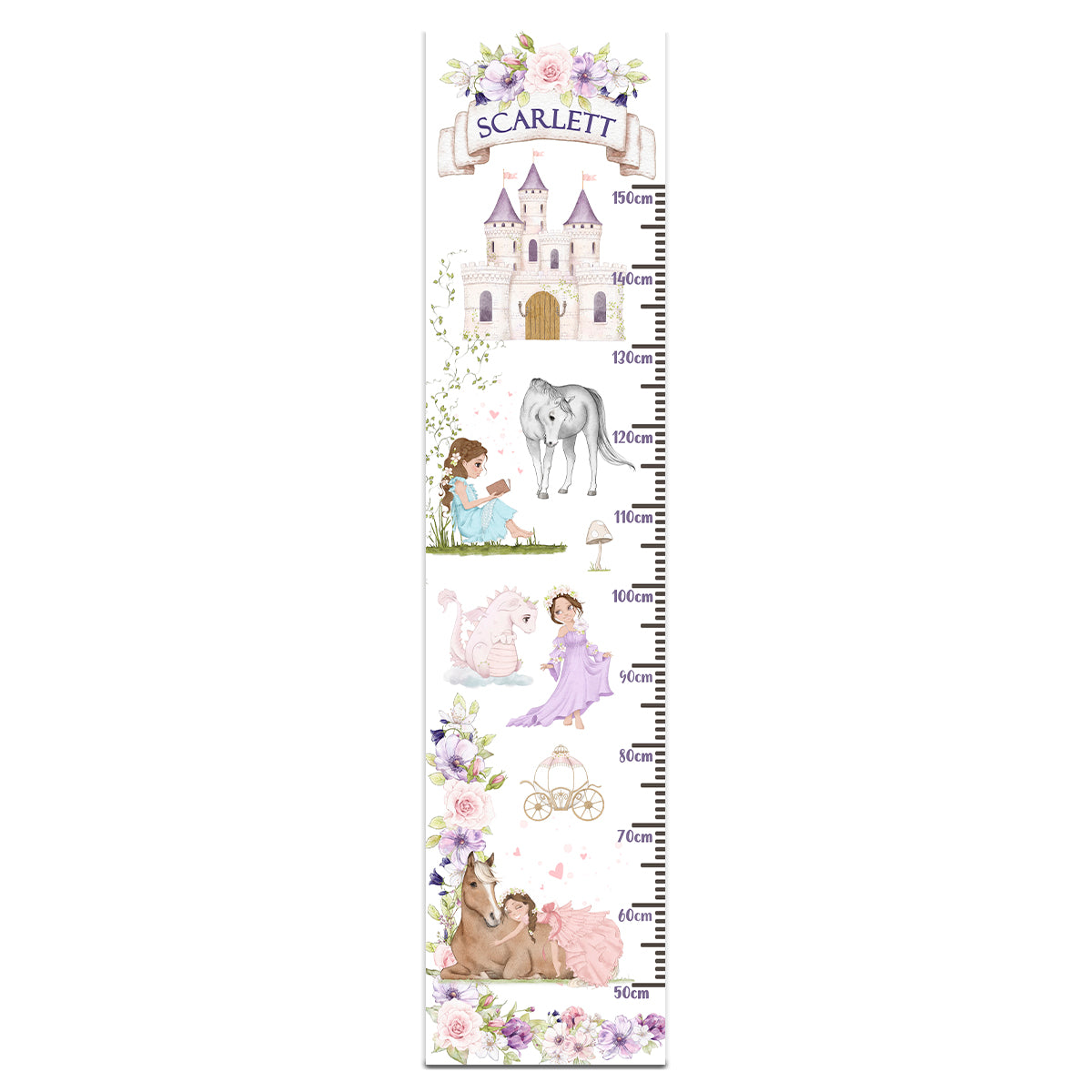 Height Chart – Princess 3 | Growth Chart
