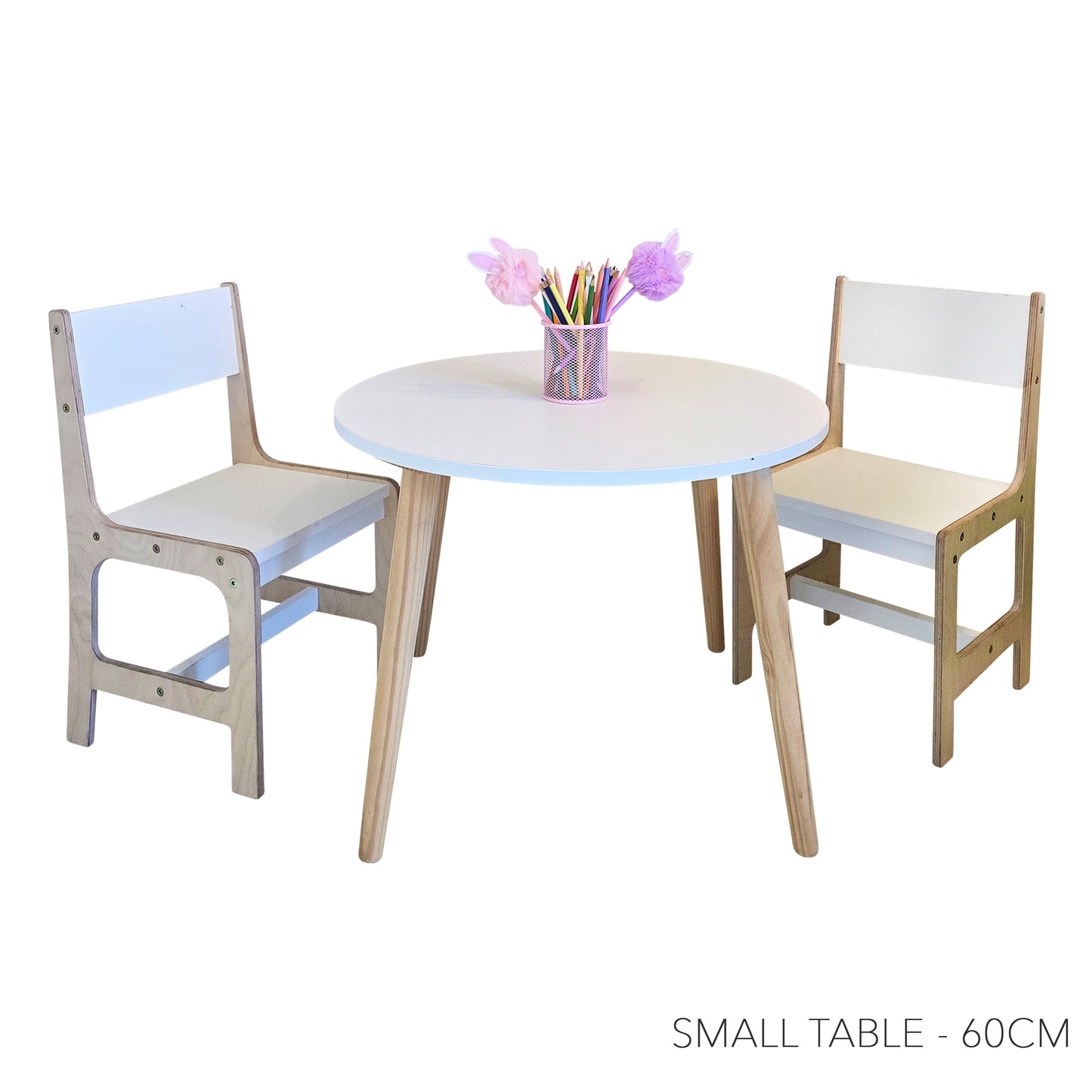 The Luna Kids Table & Chair Set | Wooden Children’s Furniture