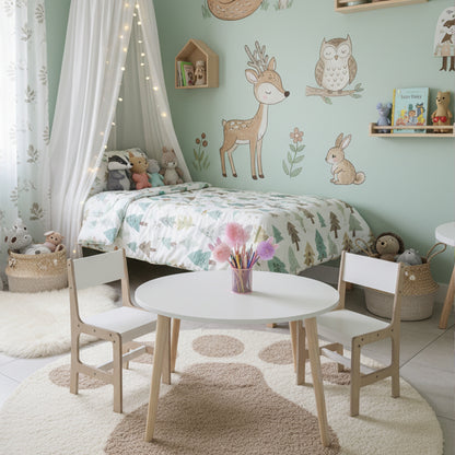 The Luna Kids Table & Chair Set | Wooden Children’s Furniture