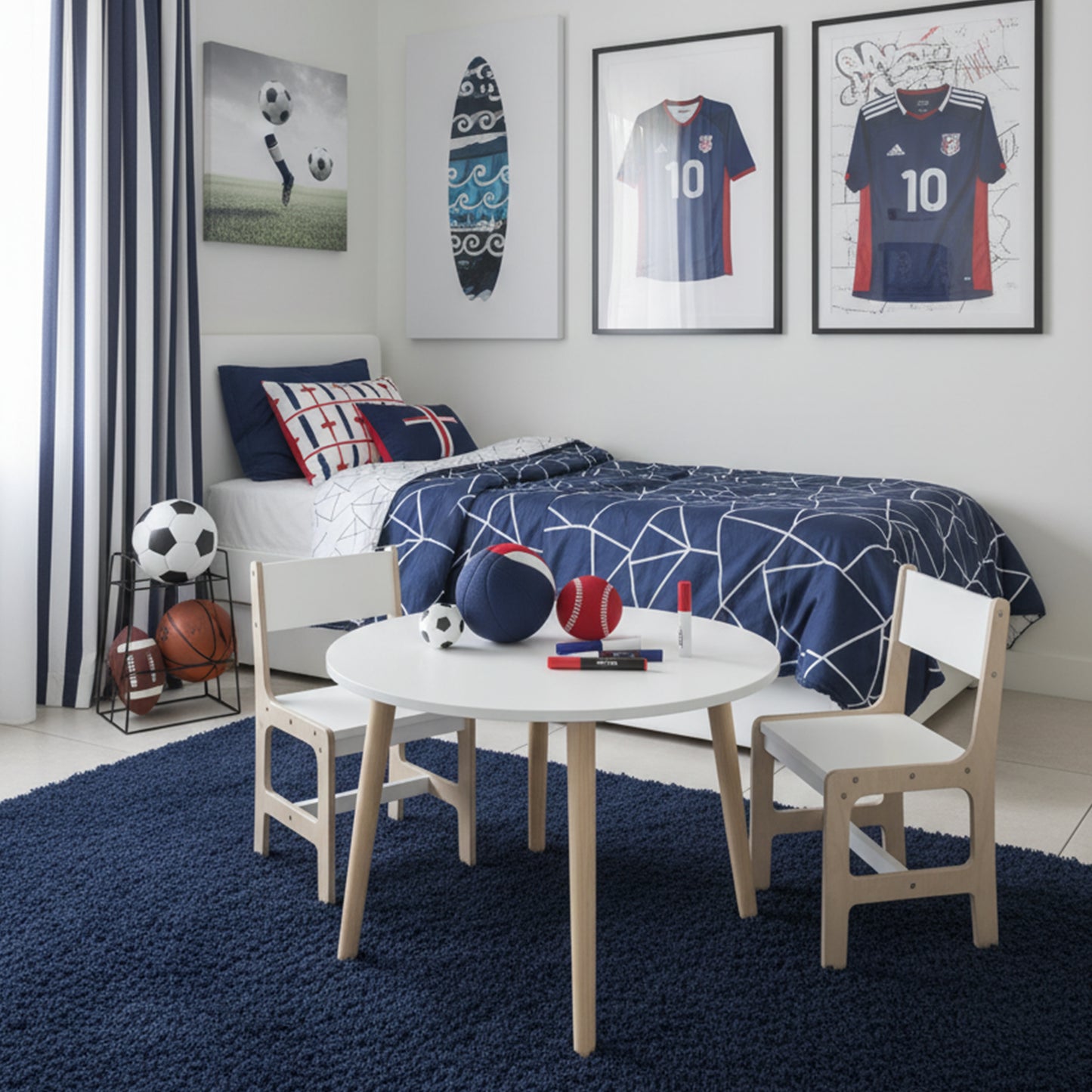The Luna Kids Table & Chair Set | Wooden Children’s Furniture