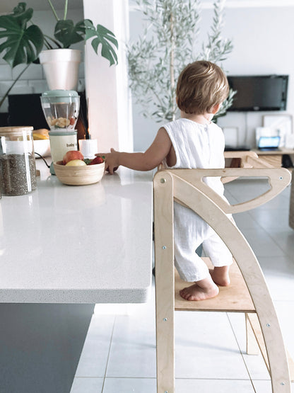 Learning Tower – Foldable Montessori Kitchen Helper for Toddlers