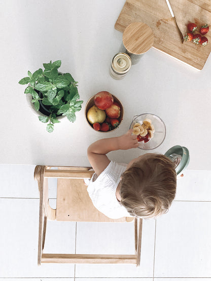 Learning Tower – Foldable Montessori Kitchen Helper for Toddlers