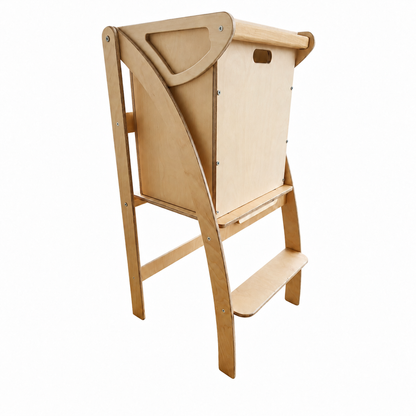 Learning Tower – Foldable Montessori Kitchen Helper for Toddlers