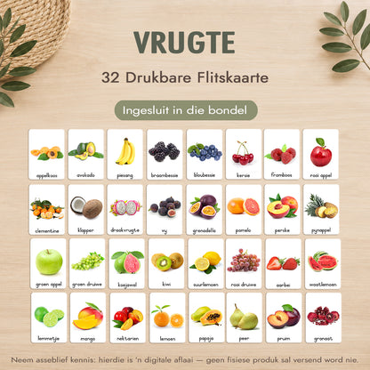 Montessori 3-Deel Kaarte Groot Bundel – Afrikaans - Onmiddellike Aflaai