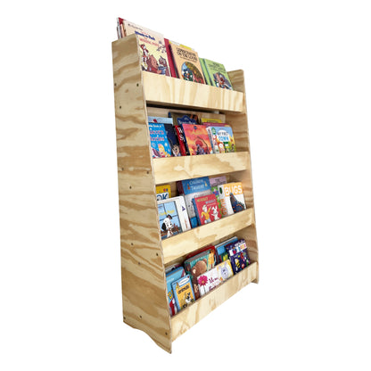 Montessori Standing Wall Bookshelf | Extra Large | Kids Bookshelf