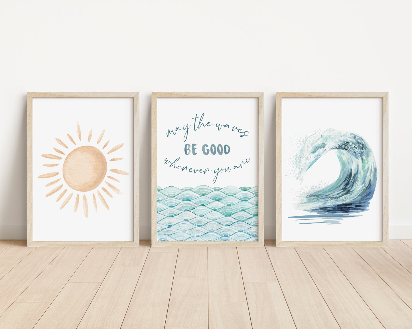 Waves - Printable Wall Art - Instant Download