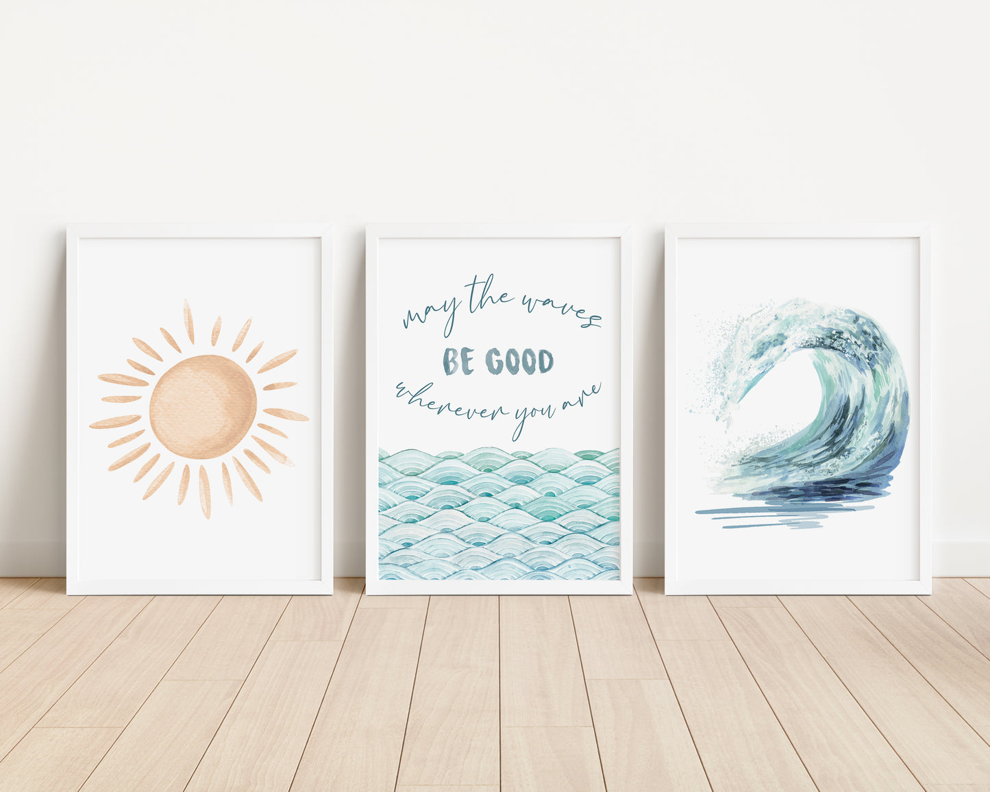 Waves - Printable Wall Art - Instant Download