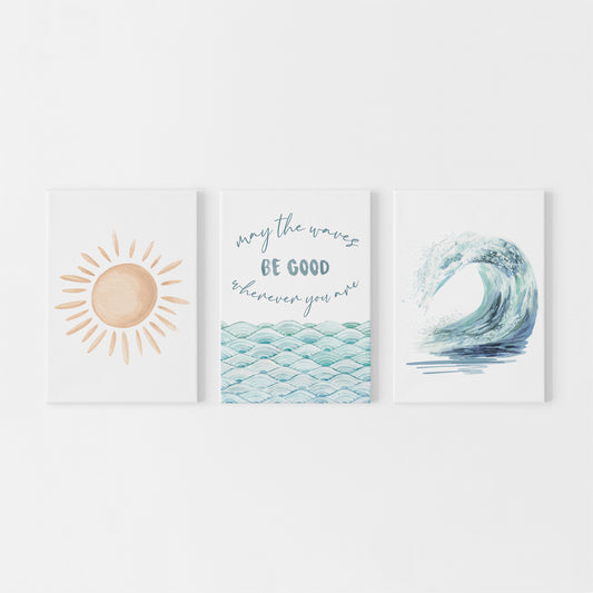 Waves - Printable Wall Art - Instant Download