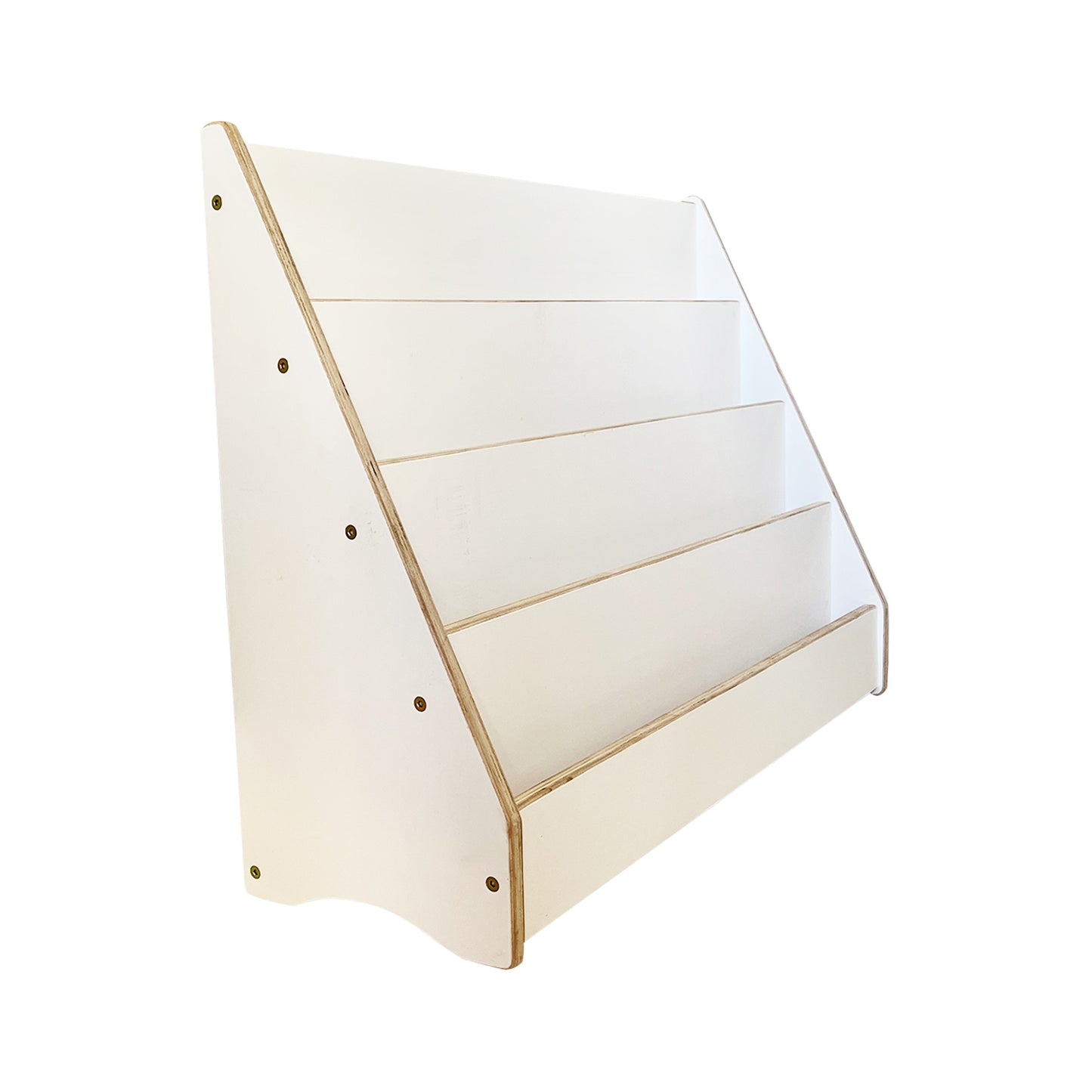 White Montessori Floor Bookshelf | Kids Bookshelf