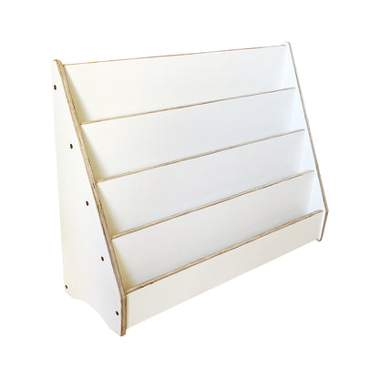 White Montessori Floor Bookshelf | Kids Bookshelf
