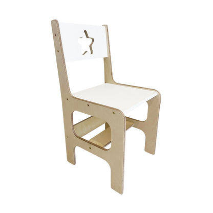 Kids Desk and Chair Set – White - 5-10 Years+