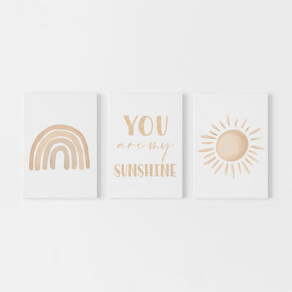 You are my Sunshine - Printable Wall Art - Instant Download