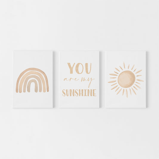 You are my Sunshine - Printable Wall Art - Instant Download